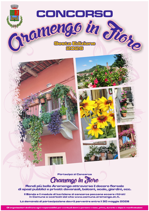 Aramengo in Fiore 2026