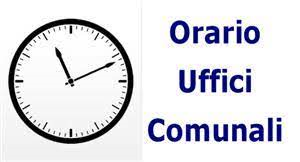 Orario di apertura al pubblico dell'Ufficio elettorale