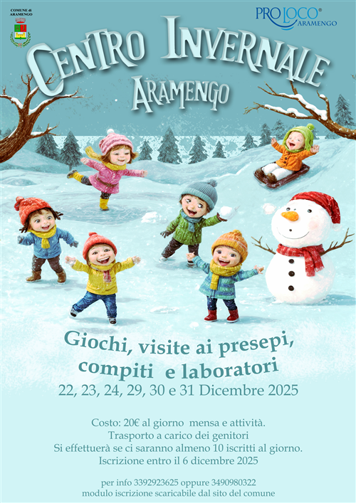 Centro Invernale Aramengo 2025